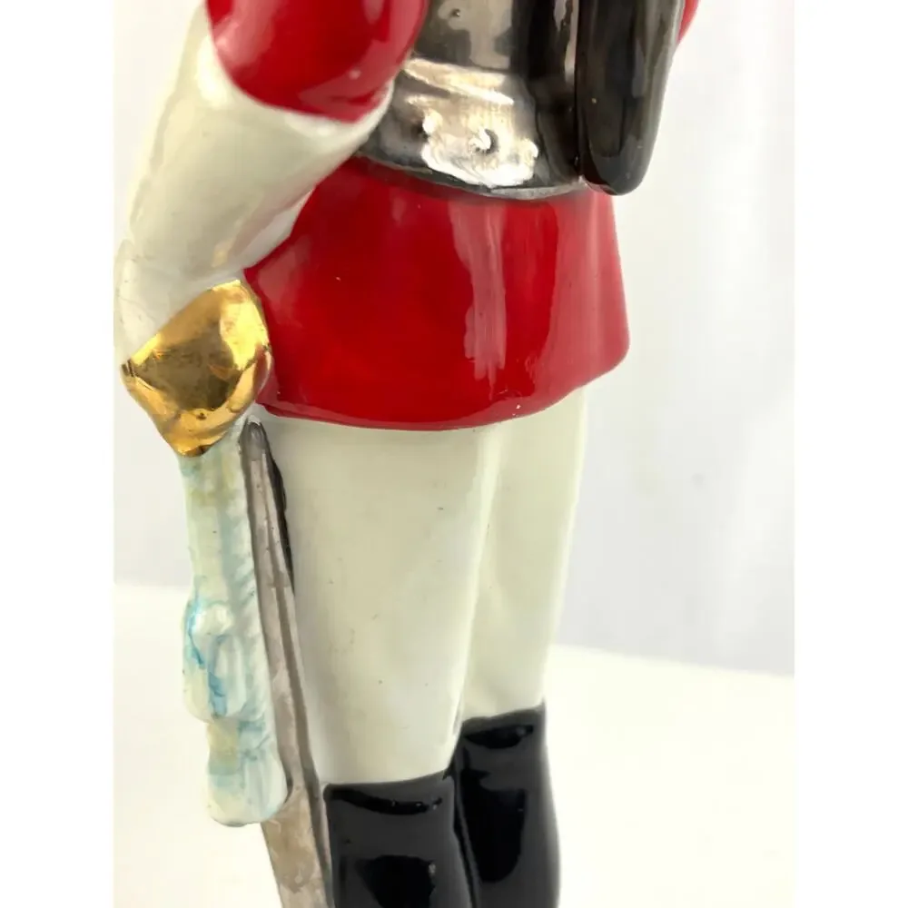 Vintage Italian Sicilian Guard‎ Ceramic Decanter 1960s Barware 18